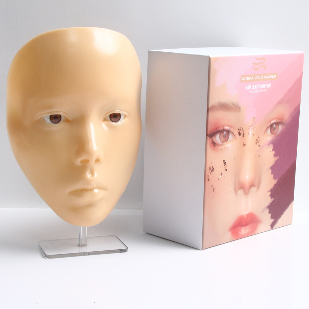 再利用可能な顔と目のメイクアップボード,シリコンパッド,タト - Beauty Makeup Academy のレビューと価格