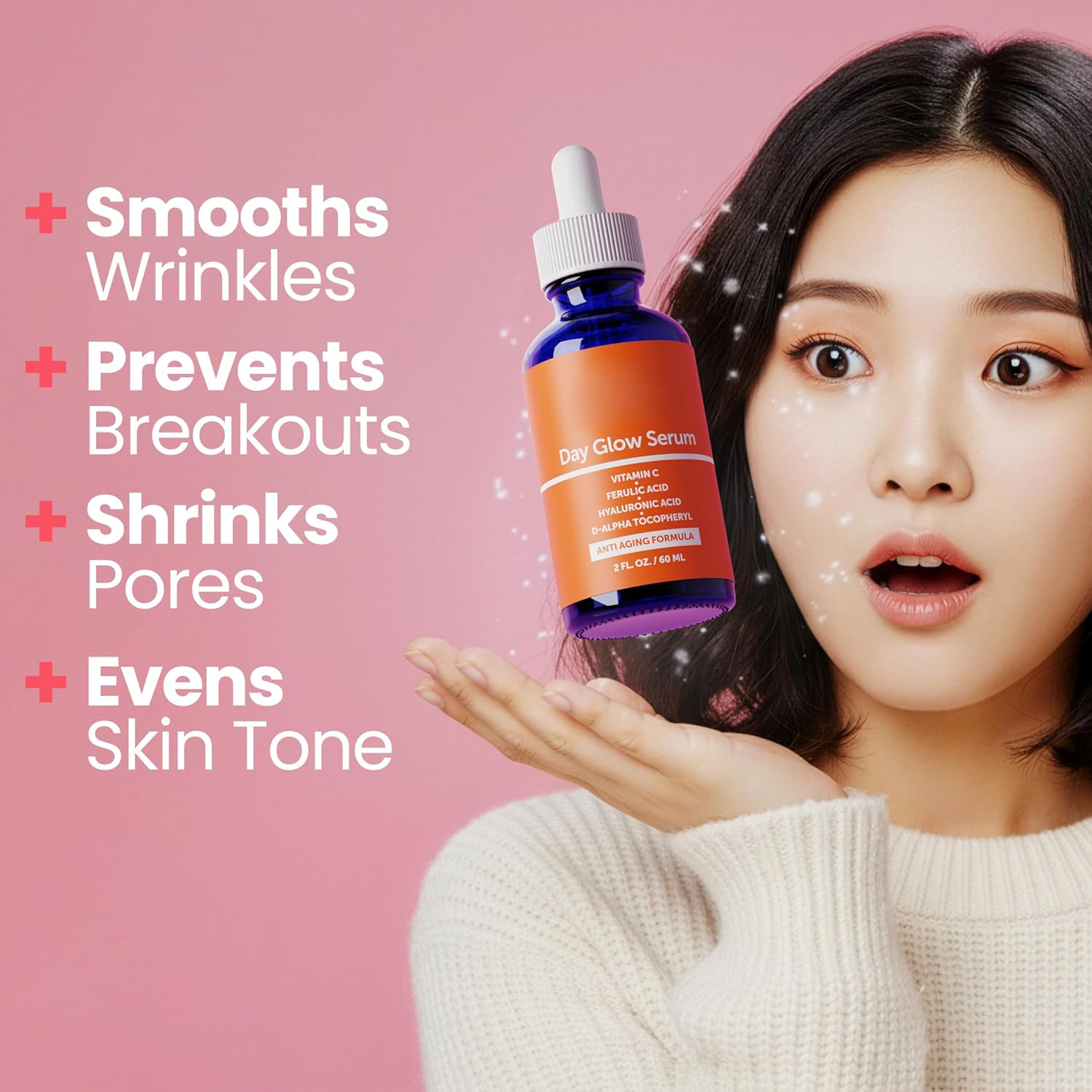 韓国スキンケア 20%ビタミンC美容液（顔用）+ CEフェル - Beauty & Makeup Katia Di Paola のレビューと価格
