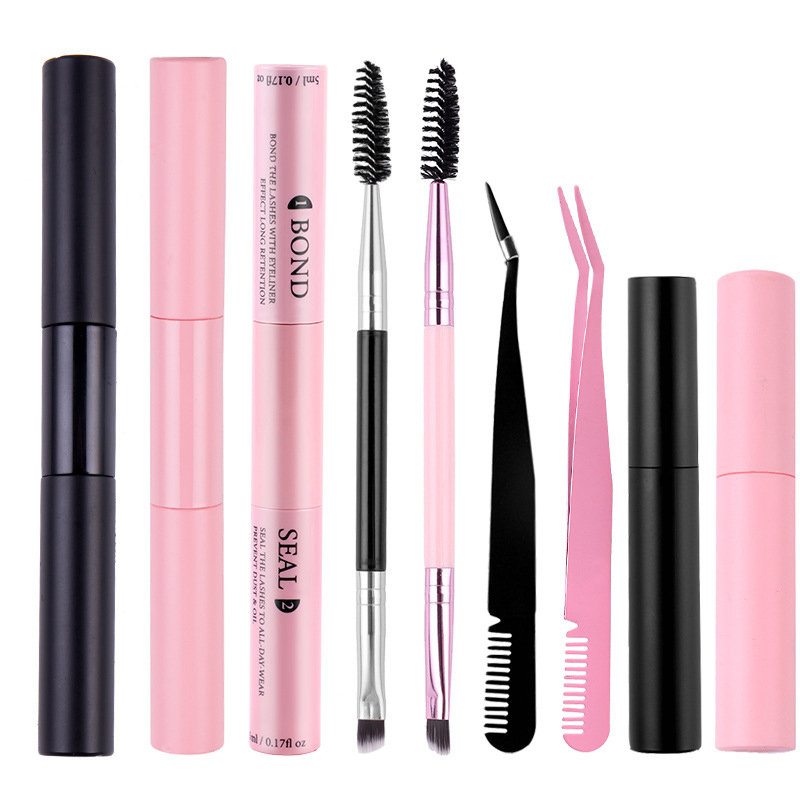 1/2/3/4個入り DIYまつげクラスター まつげ接着剤＆ - Waterproof Mascara Wand のレビューと価格