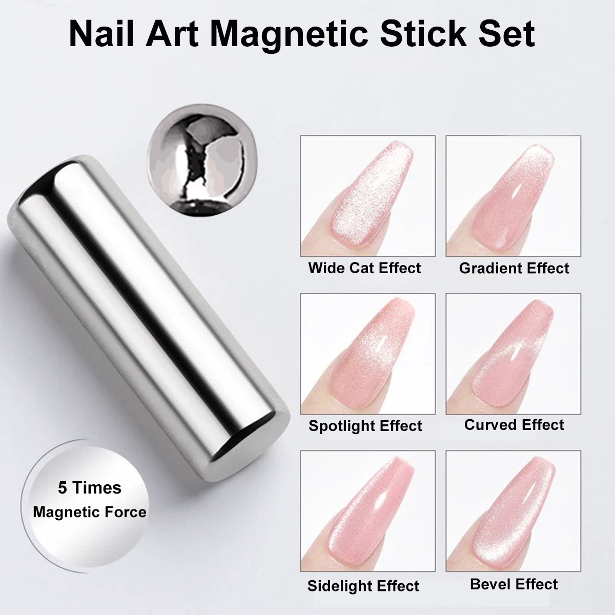 2個入り マグネットスチールボール ネイルアート マグネット - Contour Palette Stick のレビューと価格