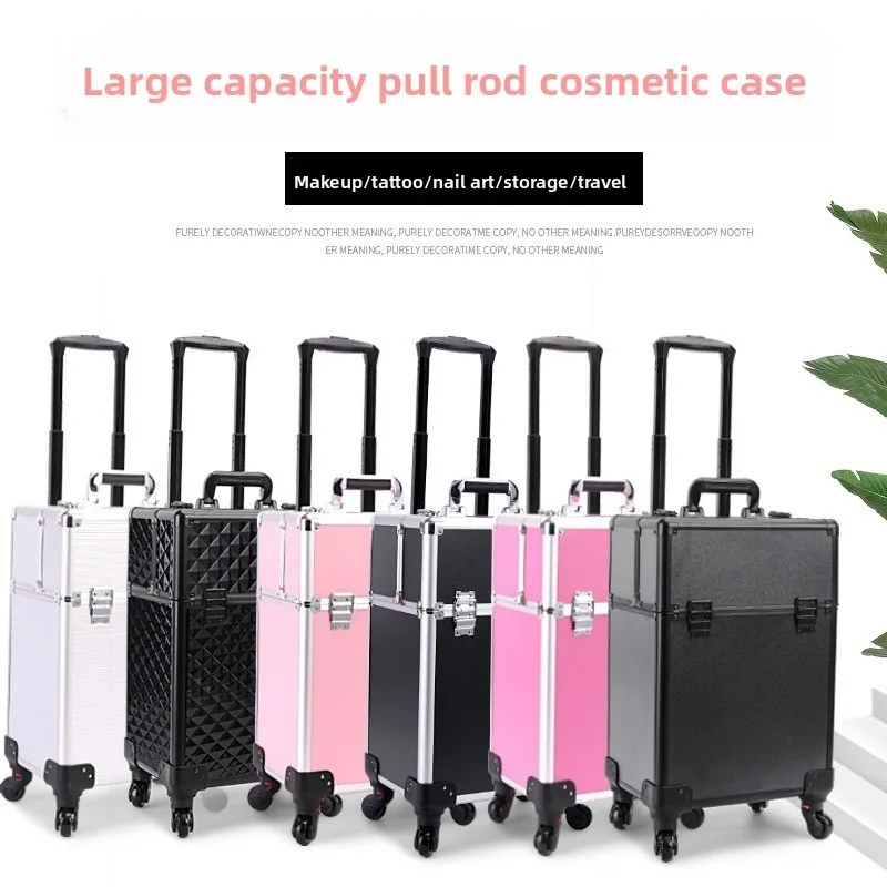 キャスター付きの化粧品収納ケース。大容量で多層構造。プロ仕様 - Beauty & Makeup Katia Di Paola のレビューと価格