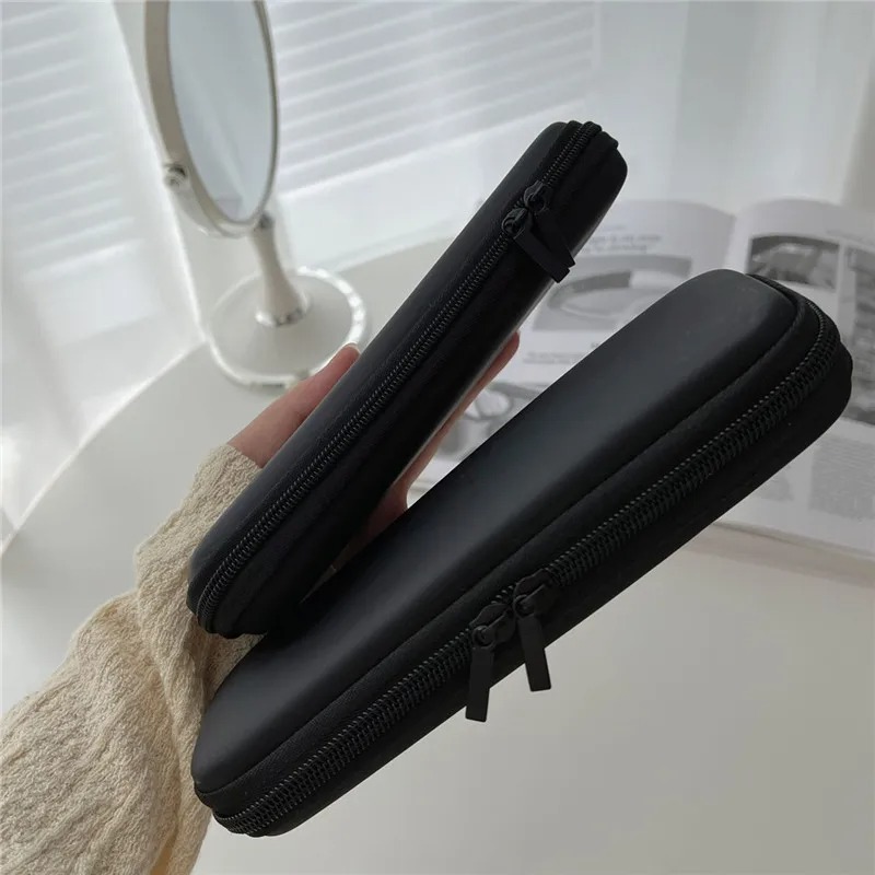 1pc 黒化粧品バッグ防水ダブルジッパー化粧ブラシケース女性 - Beauty Makeup Women のレビューと価格