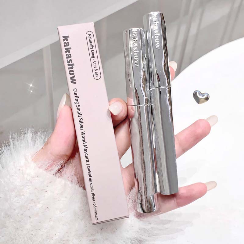 カカショー カールマスカラ、細いアプリケーター、長さを出す効 - Waterproof Mascara Wand のレビューと価格